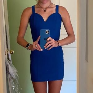 Blue Tobi Mini Dress